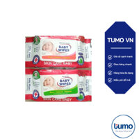( Hoả Tốc )1 THÙNG 50 gói giấy ướt baby wipes 80g -Shopgttk-[HDK]