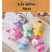 [ hỏa tốc 2h ] Sỉ 30 con gấu bông mini 12-15cm đủ mẫu, móc khoá gấu bông