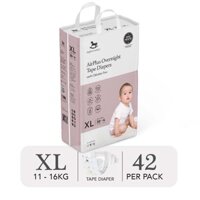 [ HỎA TỐC Applecrumby ] - Bỉm ngựa Malaysia - Bỉm dán đêm MEGA - Airplus Overnight