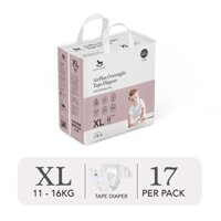 [ HỎA TỐC Applecrumby ] - Bỉm ngựa Malaysia - Bỉm dán đêm MINI - Airplus Overnight