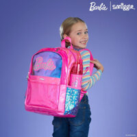 [ Hoả Tốc] Balo Smiggle Barbie Play And Go Classic Pink - Mẫu Búp Bê Barbie