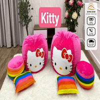 [ Hỏa Tốc ] Combo bộ 3 ghế lười hạt xốp Hello Kitty rẻ đẹp