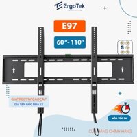 [ Hoả Tốc ] Giá Treo Tivi Sát Tường ErgoTek E97 65 - 75 - 85 - 90 - 100 - 110 Inch - Giá Treo Tivi Siêu Mỏng 3.5 Cm