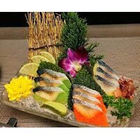 ( HỎA TỐC HÀ NỘI ) Cá Trích Ép Trứng 3 Màu Xanh / Đỏ / Vàng Chuẩn Sashimi ( 150 - 170gr )