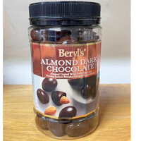 [ Hỏa tốc HCM ] [ Date 05/26 ] Socola đắng hạnh nhân Beryls Hủ 450g - almond dark Chocolate