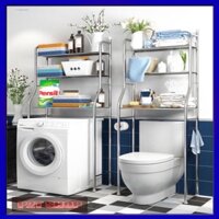 [ HOẢ TỐC HCM ] Kệ Nhà Vệ Sinh Kệ Để Đồ SauToilet ,Bồn Cầu, kệ Máy Giặt Bằng Thép và Inox Không Rỉ Bền Theo Thời Gian