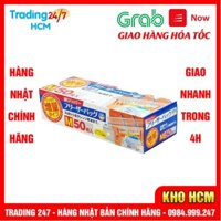 [ Hỏa Tốc HCM ] Set 50 túi zip đựng thực phẩm ngăn đông size M nội địa Nhật Bản