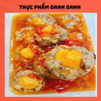 { HOẢ TỐC HCM} Xíu mại trứng muối béo thơm ngon hộp 6 viên ăn kèm bánh mì, bún