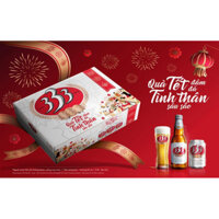 ( Hoả tốc HN ) Thùng Bia 333 24 lon hàng chuẩn date xa