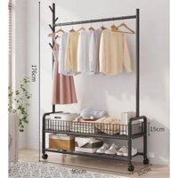 [ Hoả Tốc Hồ Chí Minh ] Giá Sào Treo Quần Áo Thông Minh Khung Thép Mẫu Mới Chắc Chắn Đa Dạng Kích Thước