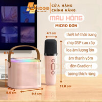 [ HỎA TỐC ] Loa bluetooth karaoke kèm 2 mic hát - âm thanh chất lượng cao bass mạnh pin khoẻ