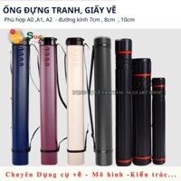 [ HỎA TỐC ] Ống đựng tranh, Ống đựng giấy vẽ - ống vuông