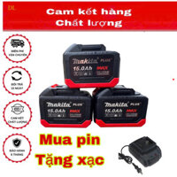( HỎA TỐC ) Pin 15- 20 Cell  - MAKITA Plus Mạch  Vỏ Nhựa Abs Chống Sốc chân phổ thông DL Giá Tốt