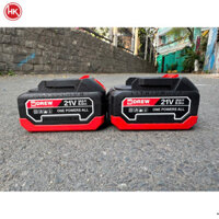 ( HỎA TỐC) Pin DREW 21V , Pin máy khoan Pin máy bắn bulong chân pin phổ thông Pin 10 cell HK Máy xây dựng
