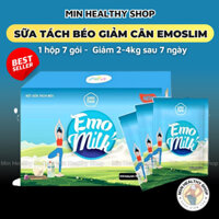 [ Hỏa tốc ] Sữa tách béo giảm cân EMO.slim chính hãng / giảm 2-4kg chỉ sau 7 ngày / giam can Freeship + quà
