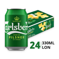 [ hỏa tốc] thùng 24 lon bia Carlsberg 330ml