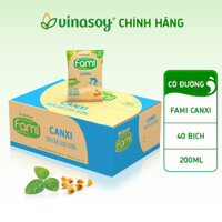 [ hỏa tốc] thùng 40 bịch sữa đậu nành Fami canxi 200ml