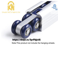 [ Hoả tốc ] trọn bộ bánh xe treo cửa lùa kèm ray 2 mét