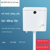 ▲ ◇♣❡Hoàn toàn tự động cảm ứng thông minh bồn cầu xả nước bồn cầu xí xổm bồn cầu vệ sinh vệ sinh hộ gia đình xả tiết kiệ