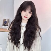 [ HOÀN XU 20% Đơn 0 Đồng] Bộ tóc giả nữ Hàn Quốc nguyên đầu + tặng kèm lưới ONLINE_SHOPPING_1102