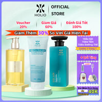 ⭐ HOLIO 200G Sữa Dưỡng Thể 500ML Dầu Gội Sữa Tắm Trắng Da Gel Tắm Shower Cặp Dầu Gội Dưỡng Tóc Kem Ủ Trắng Body Dưỡng Da