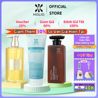 ⭐ HOLIO 200G Sữa Dưỡng Thể 500ML Dầu Gội Sữa Tắm Trắng Da Tẩy Tế Bào Chết Dầu Xả Tóc Cặp Dầu Gội Kem Ủ Trắng Body Lotion