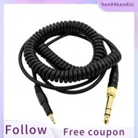 【 Hon04kandizi.vn 】 Bộ chuyển đổi tai nghe Dây cáp âm thanh lò xo DIY Thay thế cho tai nghe -M50X -M40X HD518 HD598 HD595