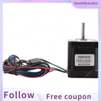 【 Hon04kandizi.vn 】 Động cơ bước Nema 17 48Mm Nema17 Motor 42Bygh 2A 4-Lead (17Hs19-2004S1) Cáp động cơ 1M cho máy in 3D Động cơ Cnc