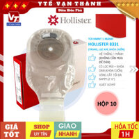✅ [HỘP 10] Túi Hậu Môn Nhân Tạo 1 Mảnh Hollister 8331 (Trong, Lọc Khí, Khóa Cuốn) | Túi Phân, Hậu Môn Tạm  -VT0741