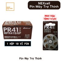 [ HỘP 10 VỈ ] Pin PR41 NEXcell Pin Máy Trợ Thính size 312 1,45V vỉ 6 viên pin tròn ( Sho Đức Vân )