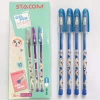 ( Hộp 12 cây) Bút Bi Mực Gel Xoá Được 0.5mm - GP103E