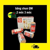 ( Hộp 12 Cuộn ) Băng thun Băng Chun y tế tiệt trùng 4 in 2 móc và 3 móc MQ hỗ trợ chấn thương