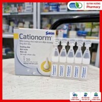 [ HỘP 30 TÉP ] Dung dịch nhỏ mắt Cationorm tăng hấp thu dưỡng chất tốt cho mắt