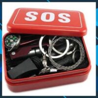 [ Hộp Chống Nước ] Hộp Dụng Cụ Sinh Tồn 7 Món- Hộp Chống Nước Thích Hộp Cấm trai - Thử Thách Sinh Tồn