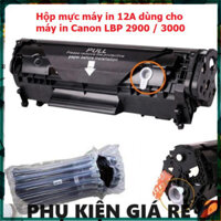 🔆  Hộp mực máy in Canon LBP 2900, 3000, Cartridge Canon 303 loại 1 in rất Đậm, sắc nét, độ bền cao, có lỗ đổ mực, xả th
