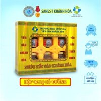 [ HỘP QUÀ TẶNG 6 LỌ] NƯỚC YẾN SÀO KHÁNH HOÀ SANEST LỌ 70ML CÓ ĐƯỜNG