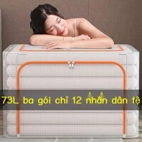 ✇ [HOT 2023]Trong suốt hộp lưu trữ cực lớn công suất lớn vải có thể gập lại tủ quần áo hộp hoàn thiện quần áo chăn khung