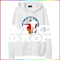 🎁 HOT- Áo Hoodie In Hình Doremon - Áo khoác nỉ da cá form suông rộng có mũ unisex | Xưởng áo thun giá sỉ - siêu sốc 💖