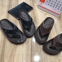 [ Hot deal] Dép da nam đế kếp đế cứng dáng đế đoctor thời trang thể thao Cao cấp 2020 . chuẩn au ❶ * ◁