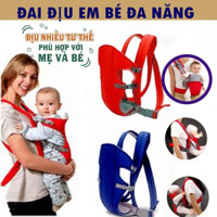 [ HOT ] Địu Em Bé Đa Năng  4 Tư Thế Cho Trẻ Sơ Sinh, Đai  Địu Em Bé Đi Xe Máy Chất Liệu Vải Cotton Nhiều Màu Sắc