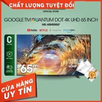 [ HOT Google Tivi QLED TOSHIBA 65 inch 65M550LP, Smart TV Màn Hình Quantum Dot 4K UHD - Loa 49W - Miễn Phí Lắp Đặt duy n