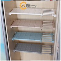 [ HOT ] Kệ chia ngăn tủ không cần khoan bắt vít ( kích thước 24x29x40cm )