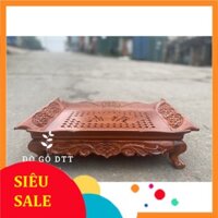 [ HOT ] Khay Trà Thuyền Khay Trà Chữ Tàu Long bục gỗ hương