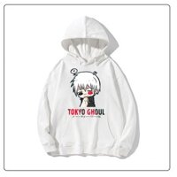💥 HOT💥  Mẫu áo Hoodie Tokyo Ghoul Kaneki Ken áo chất đẹp 2 màu trắng đen