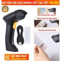 { HOT } Máy Quét Mã Vạch Tính Tiền đọc tất cả các loại bascode -  Máy Scan Cực Nhanh - Nhỏ, Gọn, Tiện Dụng - BẢO HÀNH 12