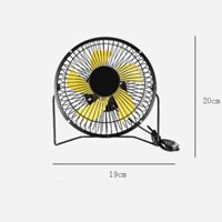 [ HOT ] Quạt để bàn mini cắm cổng USB 6inch