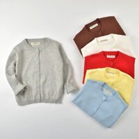 [ HOT Sale ] Áo len dệt kim mùa xuân cho trẻ em, bé gái, bé trai, áo len dài tay, áo cotton nguyên