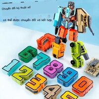 [ HOT Sale ] Đồ Chơi Kỹ Thuật Số Đội Biến Hình Bộ Trang Bị Xe Robot Xe Tăng Xếp Hình Trẻ Em Bé Trai