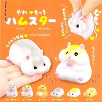 [ HOT Sale ]Động vật hamster dễ thương của Nhật Bản bánh bao véo nhạc siêu dễ thương giải nén đồ chơi nhỏ cho trẻ em tay