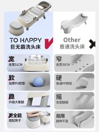 [ HOT Sale ] Ghế tựa gội đầu cho trẻ em, bà bầu thời kỳ hậu sản, nằm phẳng và tạo tác gội đầu, ngườ